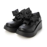 BLK | 【NOFALL】【lofty】厚底メリージェーンシューズ | FINE