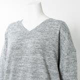 【FINE】【graffi】Vネックニットトップス | FINE | 詳細画像4