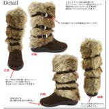 フェイクファー ベルトブーツ ファー ブーツ 冬 | firstsight | 詳細画像6 