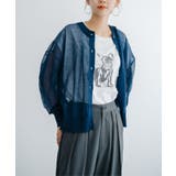 【refinedworks】透け感を楽しむ。クルーネックシアーカーディガン! | refinedworks | 詳細画像24