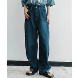 立体的なカーブシルエットで、旬のレッグラインを描くカーブデニムパンツ | refinedworks | 詳細画像15