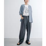 デイリーからお出かけまであらゆるシーンで使えるこなれ感パンツ。 | refinedworks | 詳細画像10