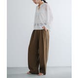 デイリーからお出かけまであらゆるシーンで使えるこなれ感パンツ。 | refinedworks | 詳細画像28