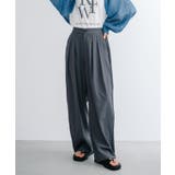 グレー | デイリーからお出かけまであらゆるシーンで使えるこなれ感パンツ。 | refinedworks