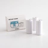 ホワイト | OMOIDE CAMERA soon ロール紙 ３個セット | F.O.Online Store