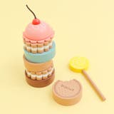 木製おもちゃ スイーツだるま落とし | F.O.Online Store | 詳細画像1