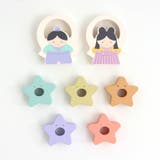木製 七夕積み木 おり姫とひこ星 | F.O.Online Store | 詳細画像4 
