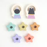 木製 七夕積み木 おり姫とひこ星 | F.O.Online Store | 詳細画像5 