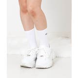 オフホワイト | 【抗菌防臭】algyロゴクルーソックス1 | F.O.Online Store