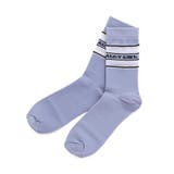ラベンダー | シアー切替ラインクルーソックス | F.O.Online Store