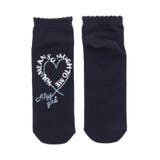 ネイビーブルー | ハートロゴショートソックス | F.O.Online Store