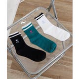 【抗菌防臭】レイヤード風クルーソックス1 | F.O.Online Store | 詳細画像7 