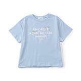 サックス | シルケット加工りぼん付きロゴT | F.O.Online Store