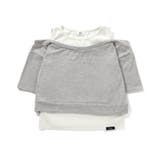 ラインストーンロゴレイヤード風Tシャツ | F.O.Online Store | 詳細画像2