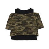 ラインストーンロゴレイヤード風Tシャツ | F.O.Online Store | 詳細画像3