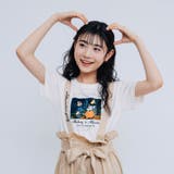 オフホワイト | ディズニーキャラクター 転写プリントT | F.O.Online Store