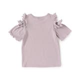 肩あきフリルリブT | F.O.Online Store | 詳細画像10 