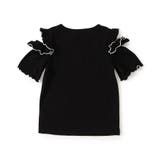 肩あきフリルリブT | F.O.Online Store | 詳細画像2 