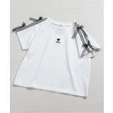 オフホワイト | シアーラインりぼんT 吸水速乾 接触冷感 | F.O.Online Store