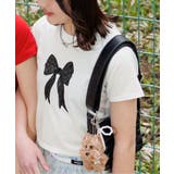 オフホワイト | リボンレースT | F.O.Online Store