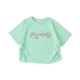 ミント | ラメプリントシャーリングT | F.O.Online Store