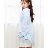 サックス | 2WAYシアーシャツ | F.O.Online Store