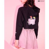 ブラック | 【パワーパフ ガールズコラボ】ラグランタンタケフーディ | F.O.Online Store