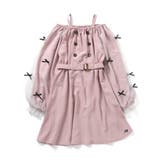 ふんわりボリュームトレンチワンピ | F.O.Online Store | 詳細画像17