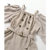 ふんわりボリュームトレンチワンピ | F.O.Online Store | 詳細画像4