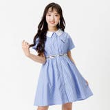 サックス | ロゴゴムシャツワンピ | F.O.Online Store