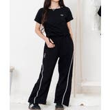 ブラック | ギャザーT&スウェパンセットアップ | F.O.Online Store