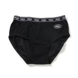 ブラック | ロゴゴムナイトサニタリーショーツ | F.O.Online Store