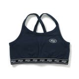 ネイビーブルー | ロゴゴムクロススポブラ | F.O.Online Store