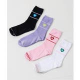ラベンダー | カラフルハイクルーソックス | F.O.Online Store