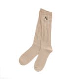 ベージュ | ALロゴルーズソックス | F.O.Online Store