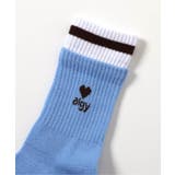 【抗菌防臭】レイヤード風クルーソックス3 | F.O.Online Store | 詳細画像3