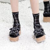 チェック柄シースルーソックス | F.O.Online Store | 詳細画像1