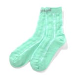 ミント | チェック柄シースルーソックス | F.O.Online Store