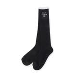 ブラック | レタリングハイソックス | F.O.Online Store