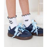 オフホワイト | りぼん付きメロークルーソックス | F.O.Online Store