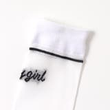 フロントロゴシースルーハイソックス | F.O.Online Store | 詳細画像6