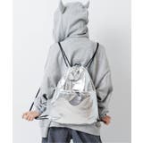 シルバー | ドロストポケットナップサック | F.O.Online Store