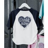 ネイビーブルー | 【接触冷感】ハートモチーフラグランT | F.O.Online Store