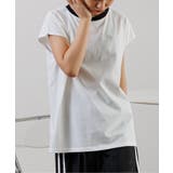 オフホワイト | フレンチスリーブワンポイントシシュウT | F.O.Online Store