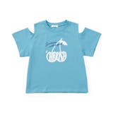 サックス | チェリーロゴカラバリTシャツ | F.O.Online Store