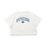 オフホワイト | サテンアップリケロゴT | F.O.Online Store