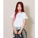 オフホワイト | フリル袖りぼんT | F.O.Online Store