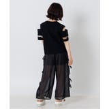 肩あきシアーメタルロゴT | F.O.Online Store | 詳細画像5