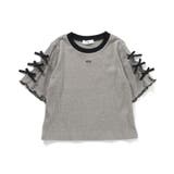グレー | ラメテレコりぼんT | F.O.Online Store