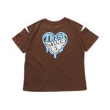ブラウン | バックグラデハート肩あきT | F.O.Online Store